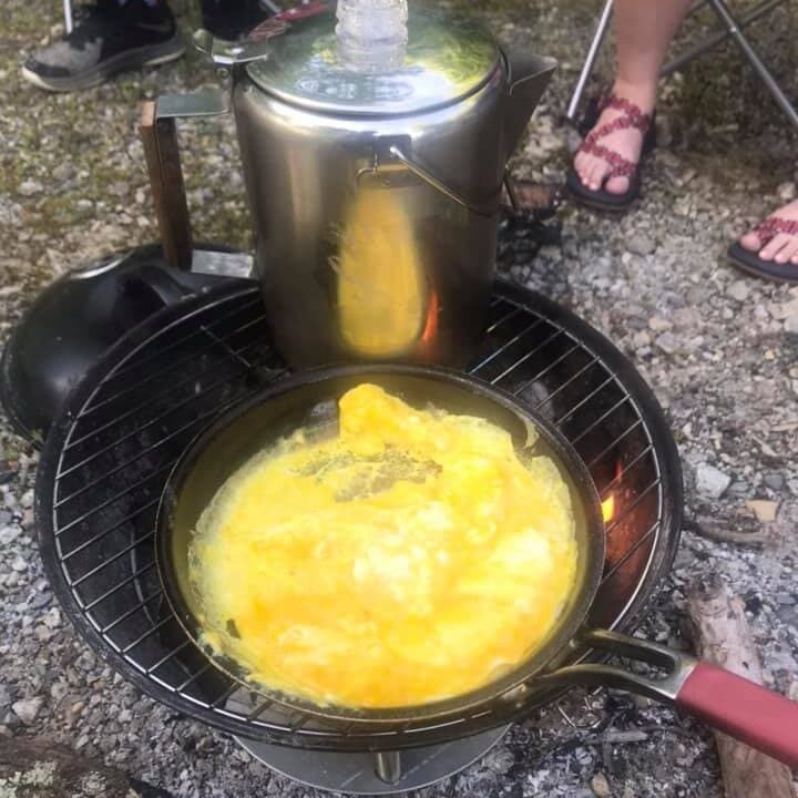 scrambled eggs